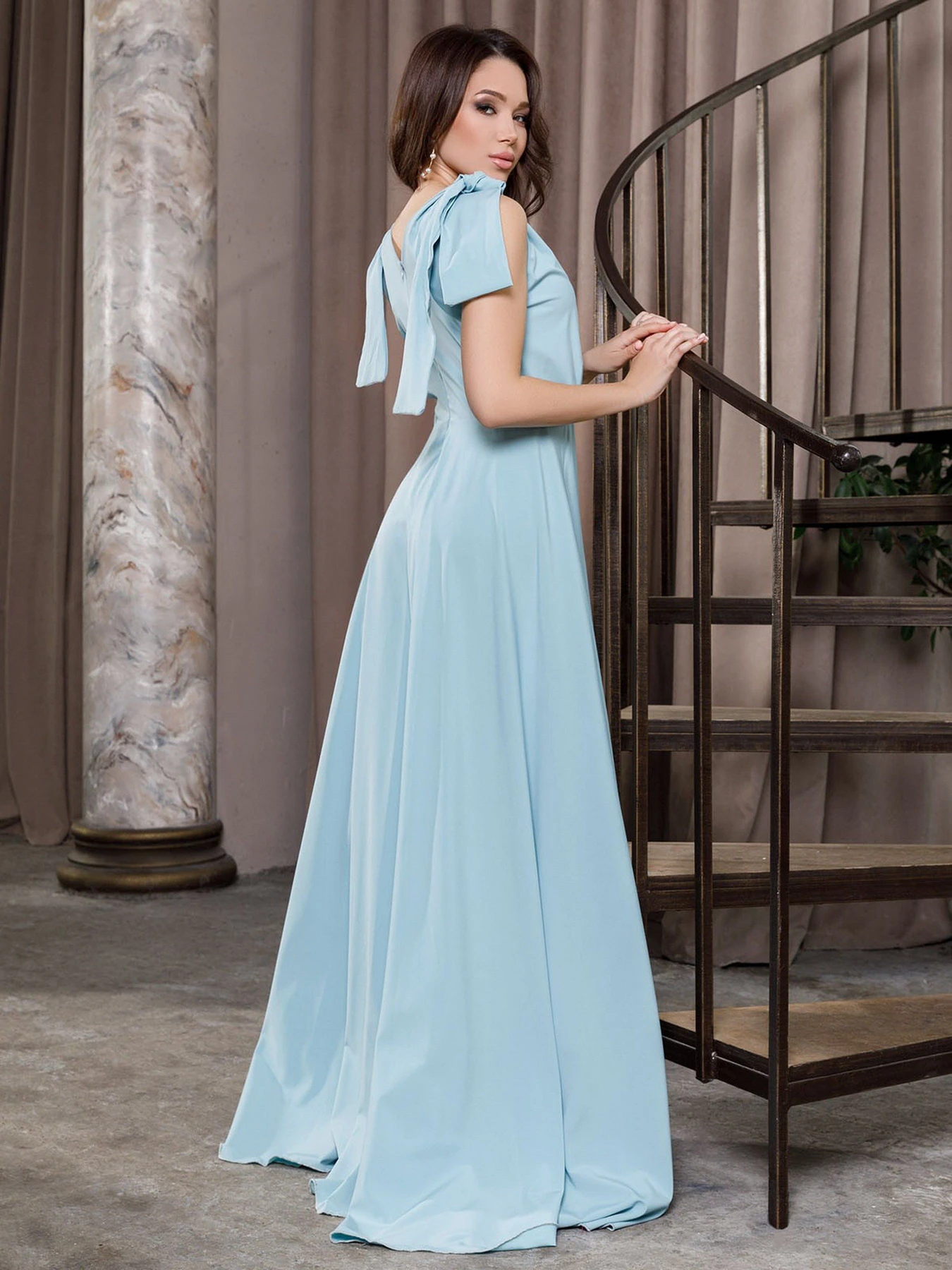 Сукні ISSA Plus модель 12062_blue Сукні ISSA Plus модель 12062_blue Фото