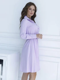 Платья ISSA Plus модель 12086_lilac Фото
