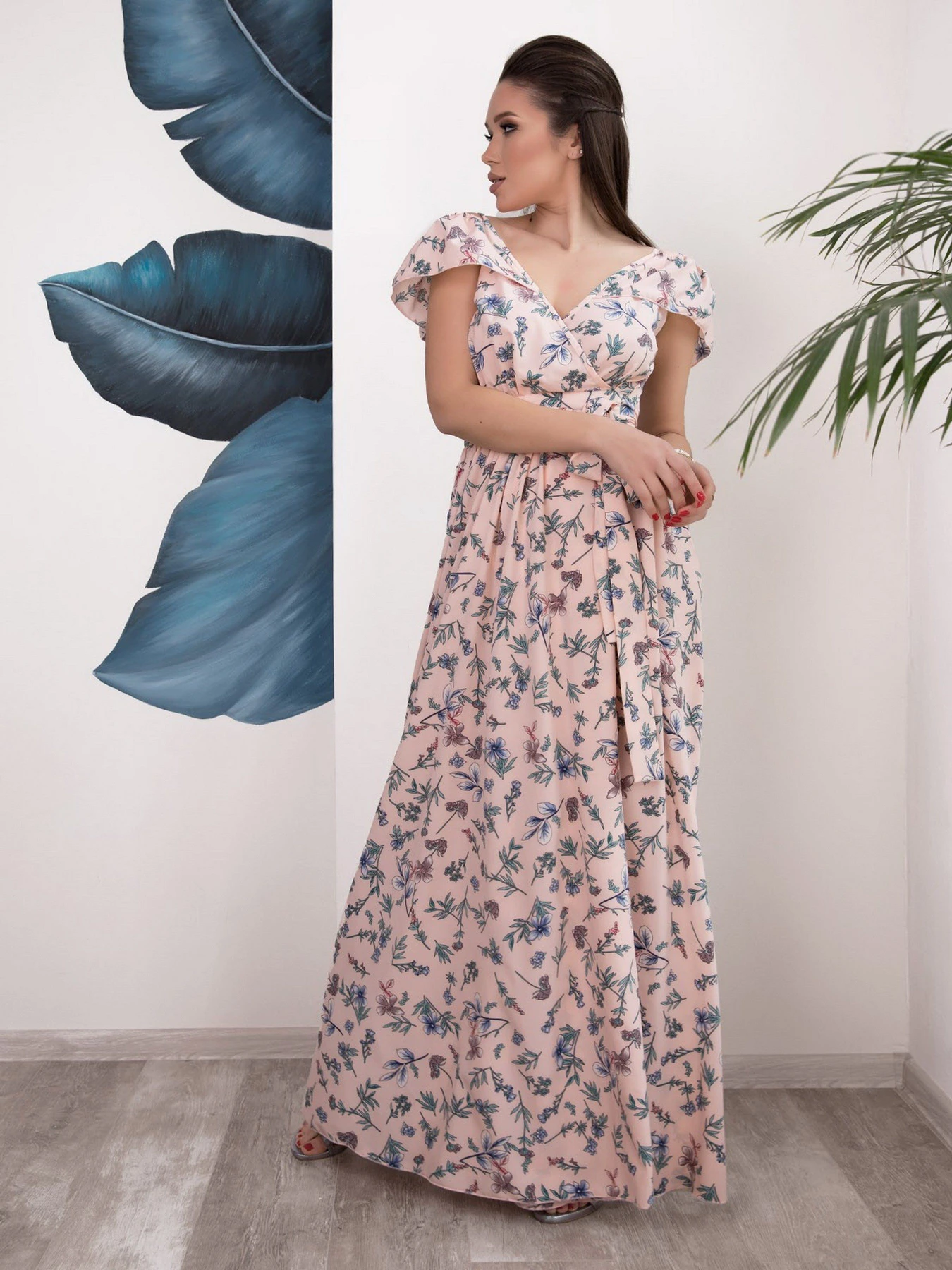 Сукні ISSA Plus модель 12515_pink Сукні ISSA Plus модель 12515_pink Фото