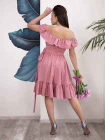 Сукні ISSA Plus модель 12526_pink Фото