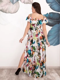 Сукні ISSA Plus модель 12527_multicolor Фото