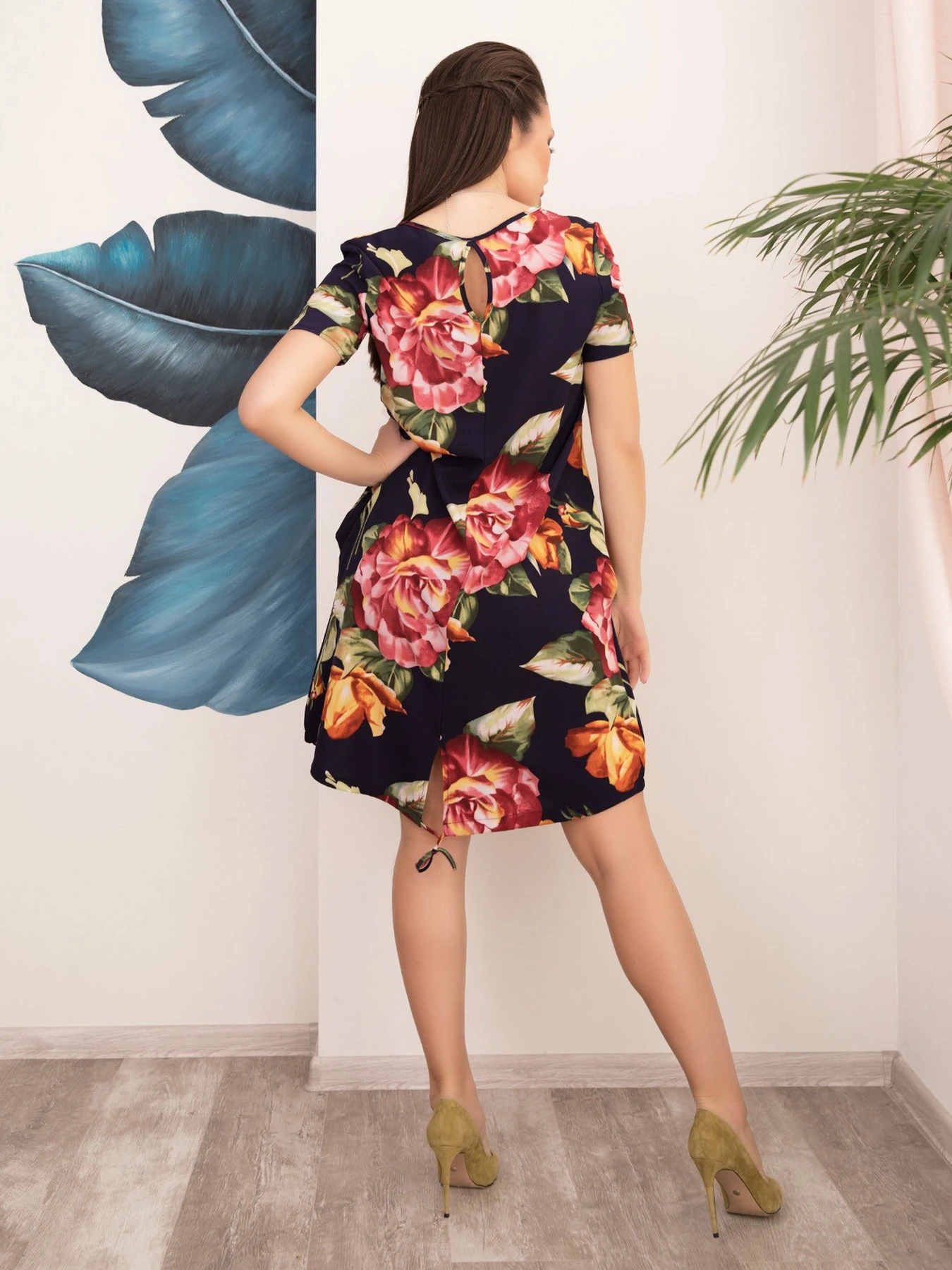 Платья ISSA Plus модель 12546_blue Платья ISSA Plus модель 12546_blue Фото