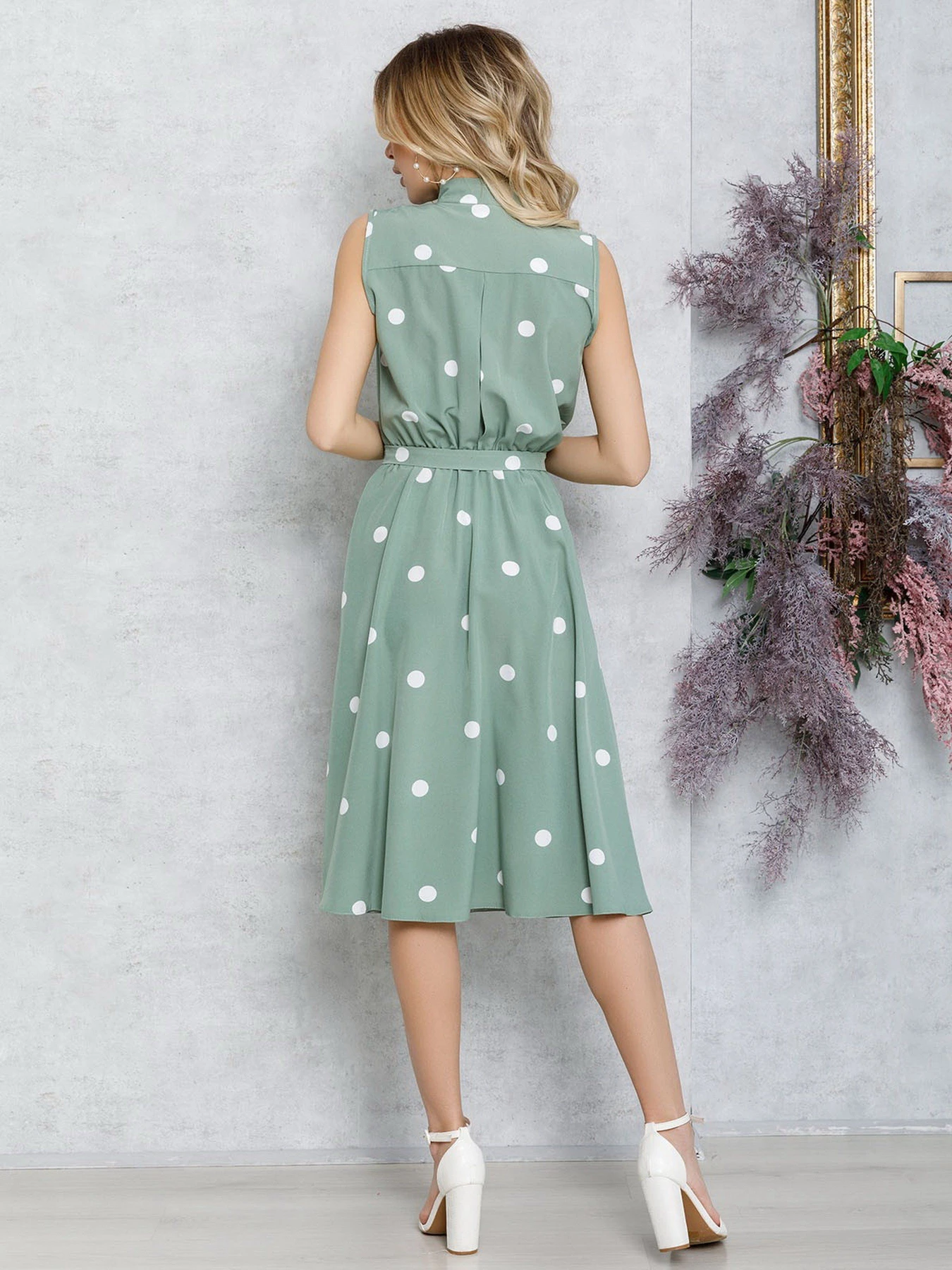 Платья ISSA Plus модель 12551_mint Фото