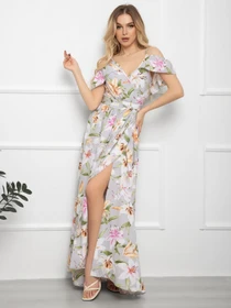 Сукні ISSA Plus модель 12554_grey Фото