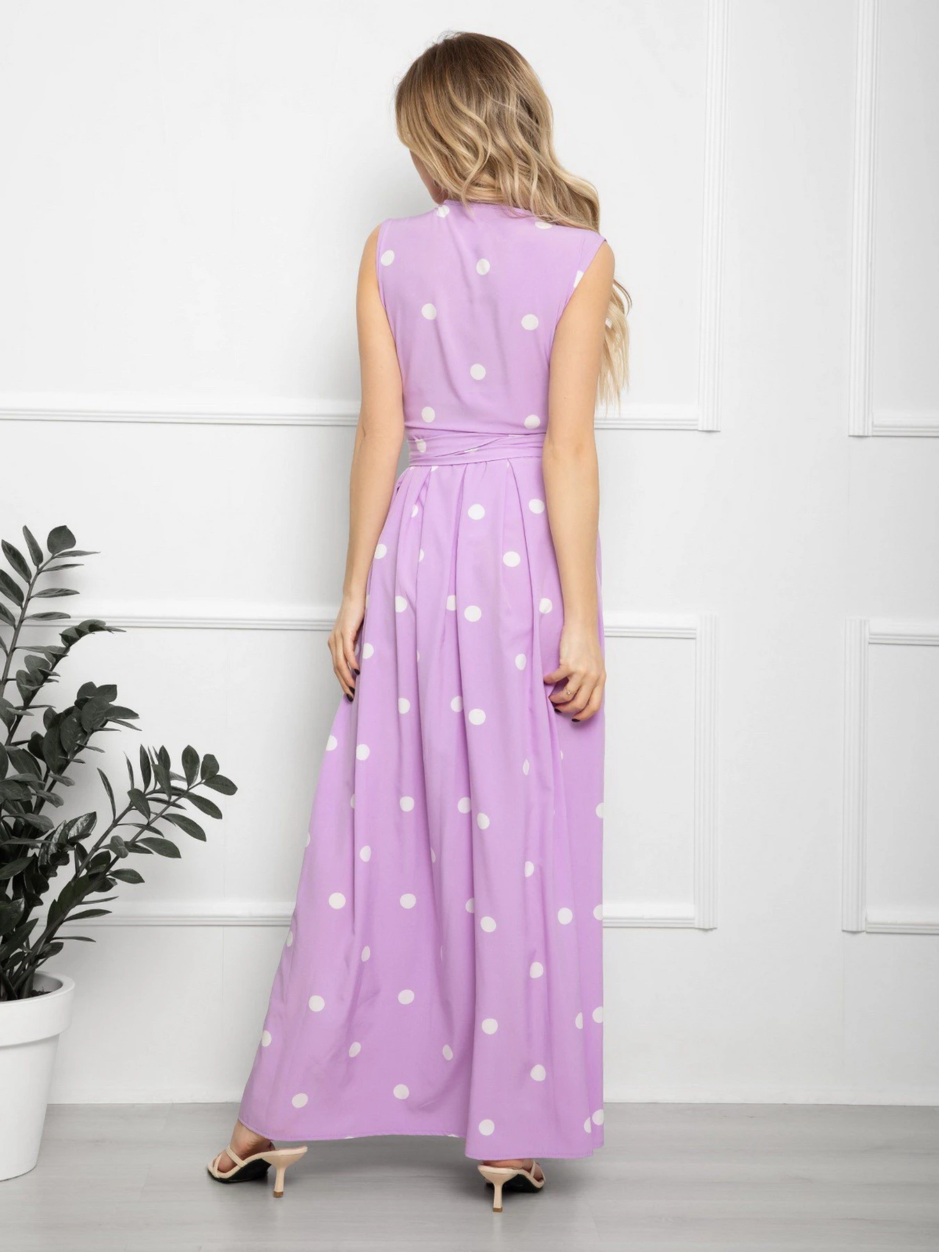 Платья ISSA Plus модель 12555_lilac Фото