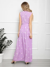 Платья ISSA Plus модель 12555_lilac Фото