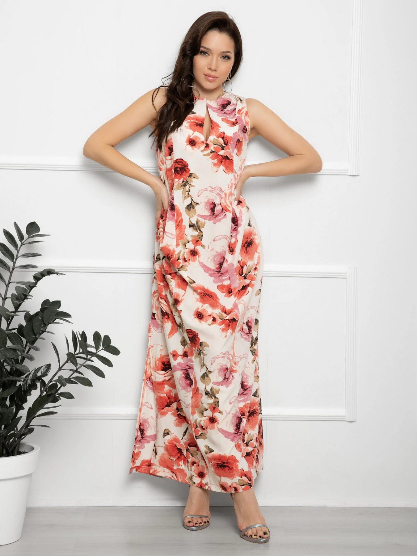 Сукні ISSA Plus модель 12581_multicolor Сукні ISSA Plus модель 12581_multicolor Фото