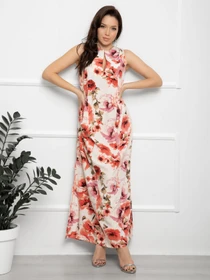Сукні ISSA Plus модель 12581_multicolor Фото