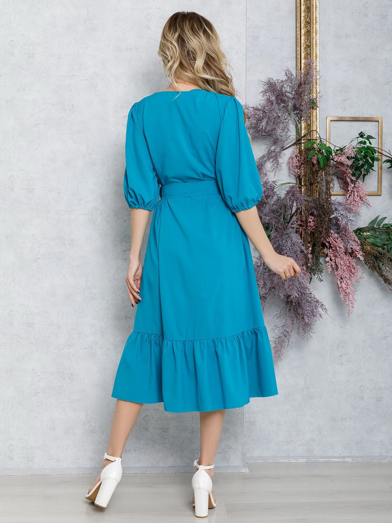 Сукні ISSA Plus модель 12583_turquoise Сукні ISSA Plus модель 12583_turquoise Фото