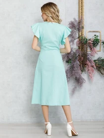 Платья ISSA Plus модель 12591_mint Фото