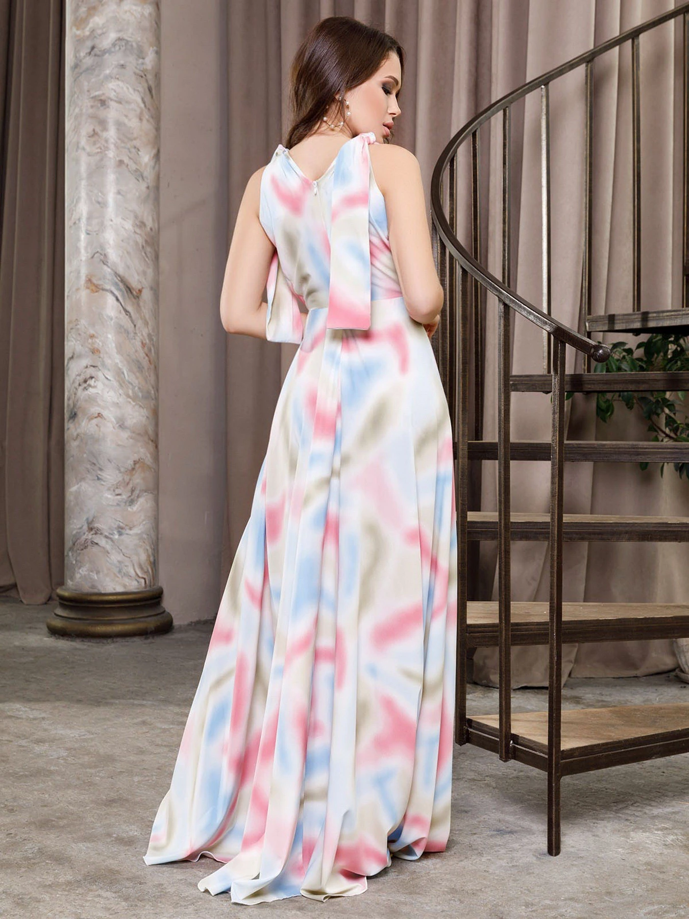 Платья ISSA Plus модель 12623_multicolor Платья ISSA Plus модель 12623_multicolor Фото