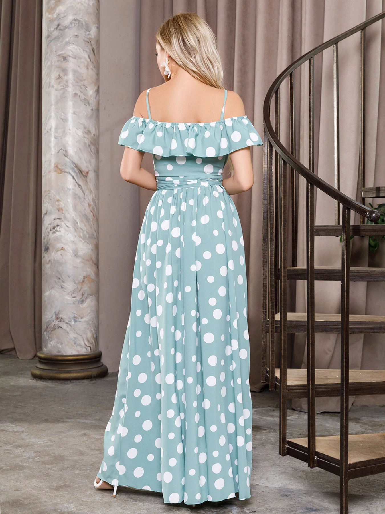 Сукні ISSA Plus модель 12632_mint Сукні ISSA Plus модель 12632_mint Фото