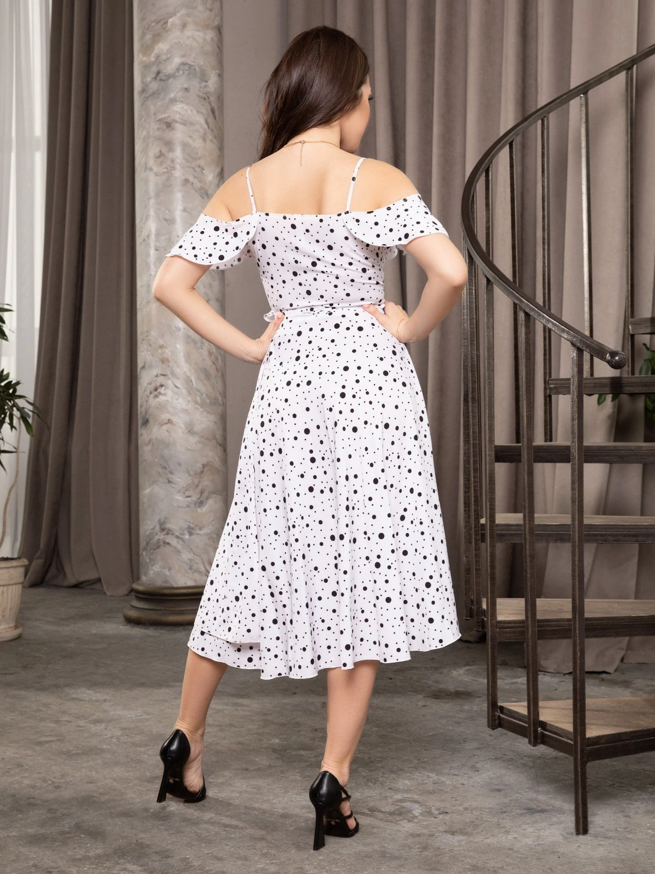Платья ISSA Plus модель 12657_white Платья ISSA Plus модель 12657_white Фото