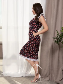 Сукні ISSA Plus модель 12706_black Фото