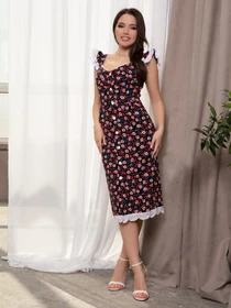Сукні ISSA Plus модель 12706_black Фото