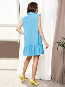 Сукні ISSA Plus модель 12722_blue Фото