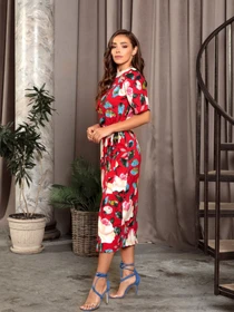 Сукні ISSA Plus модель 12756_red Фото