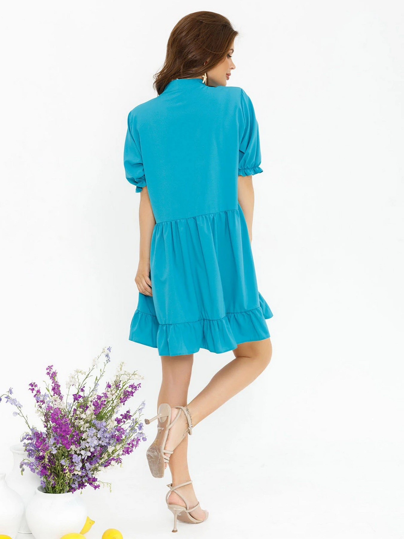 Платья ISSA Plus модель 12773_turquoise Платья ISSA Plus модель 12773_turquoise Фото