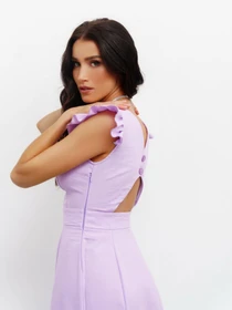 Платья ISSA Plus модель 12803_lilac Фото