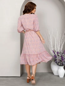 Сукні ISSA Plus модель 12810_multicolor Фото