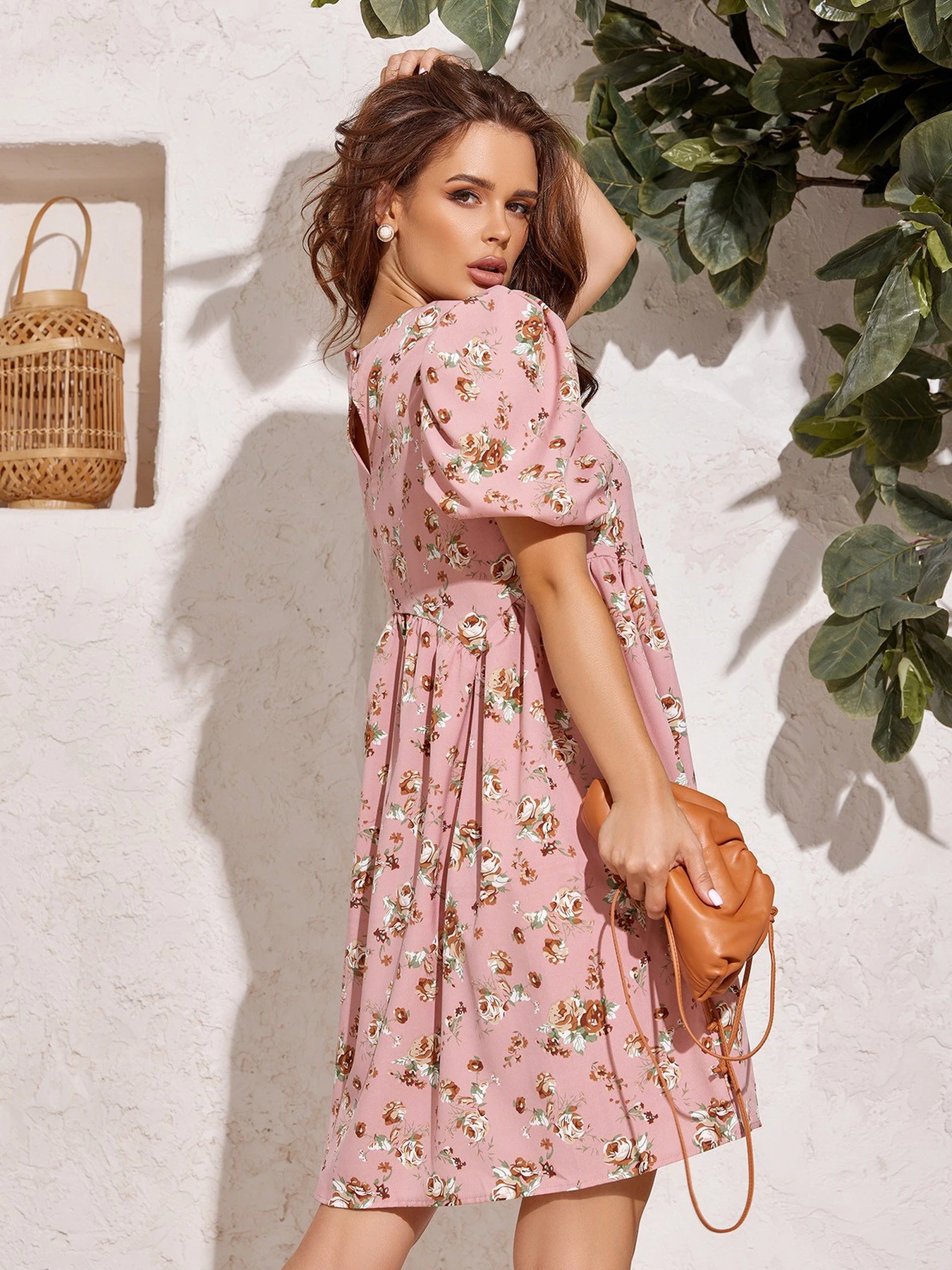 Платья ISSA Plus модель 12840_pink Платья ISSA Plus модель 12840_pink Фото
