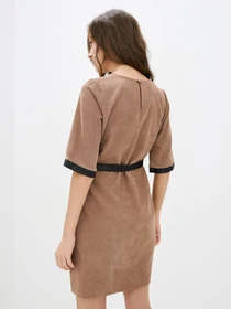 Платья ISSA Plus модель 12868_beige Фото