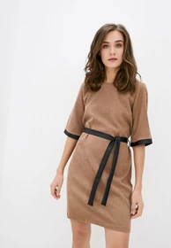 Платья ISSA Plus модель 12868_beige Фото