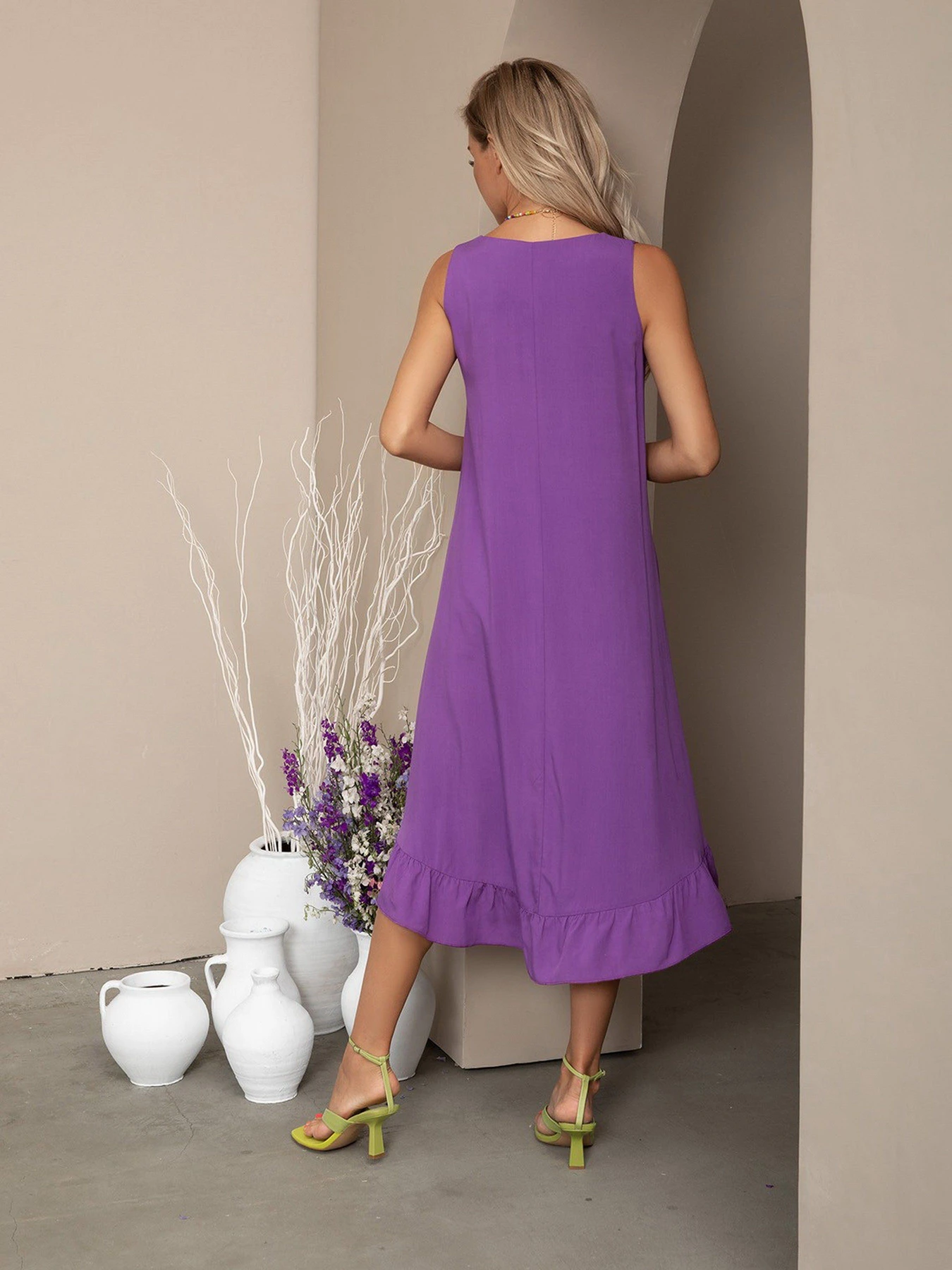 Платья ISSA Plus модель SA-12060i_lilac Фото