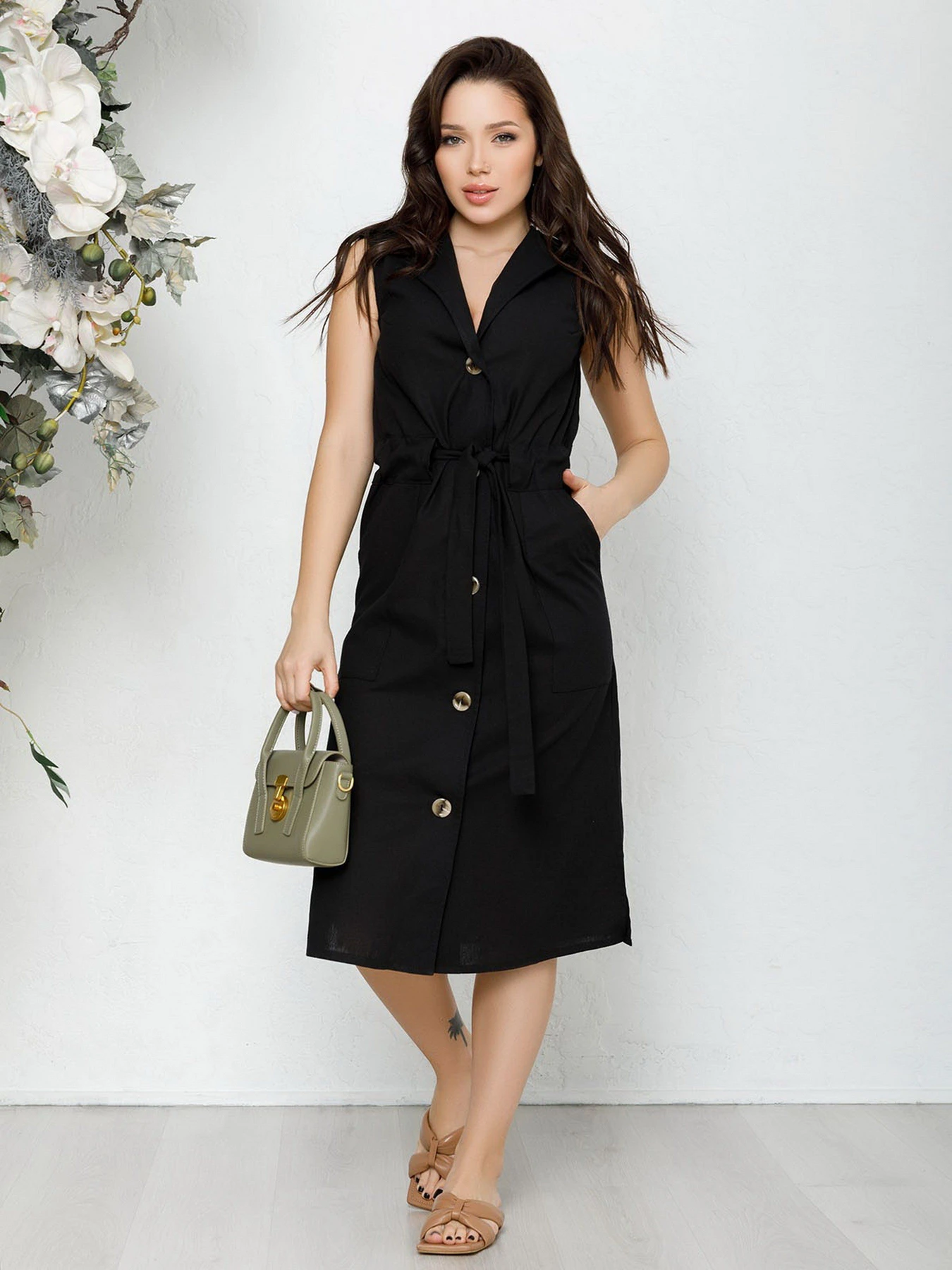 Сукні ISSA Plus модель SA-193_black Сукні ISSA Plus модель SA-193_black Фото