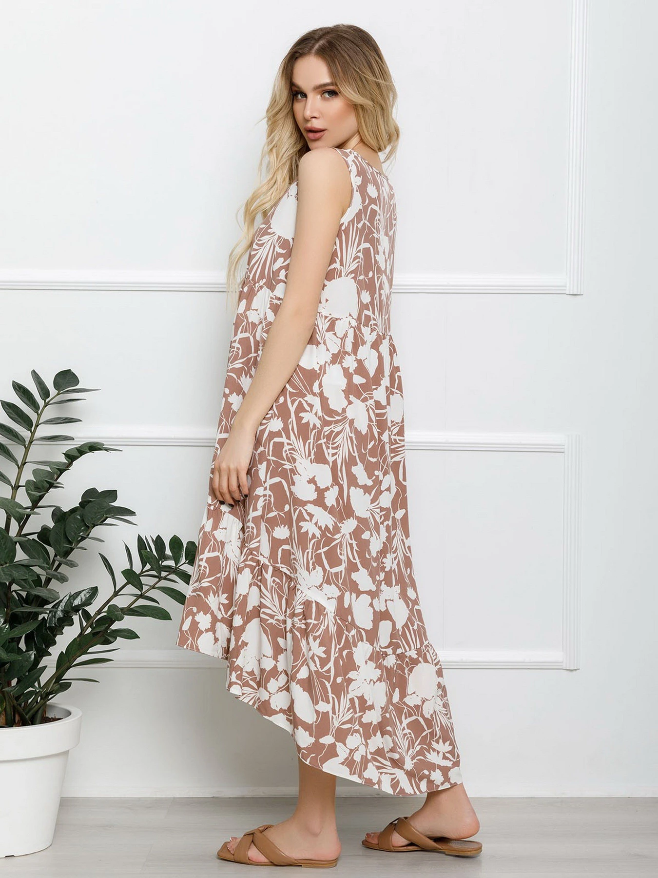 Сукні ISSA Plus модель SA-196_beige Фото