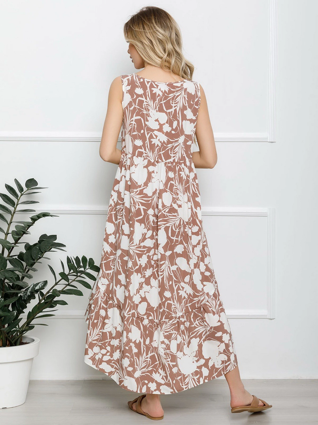 Сукні ISSA Plus модель SA-196_beige Фото