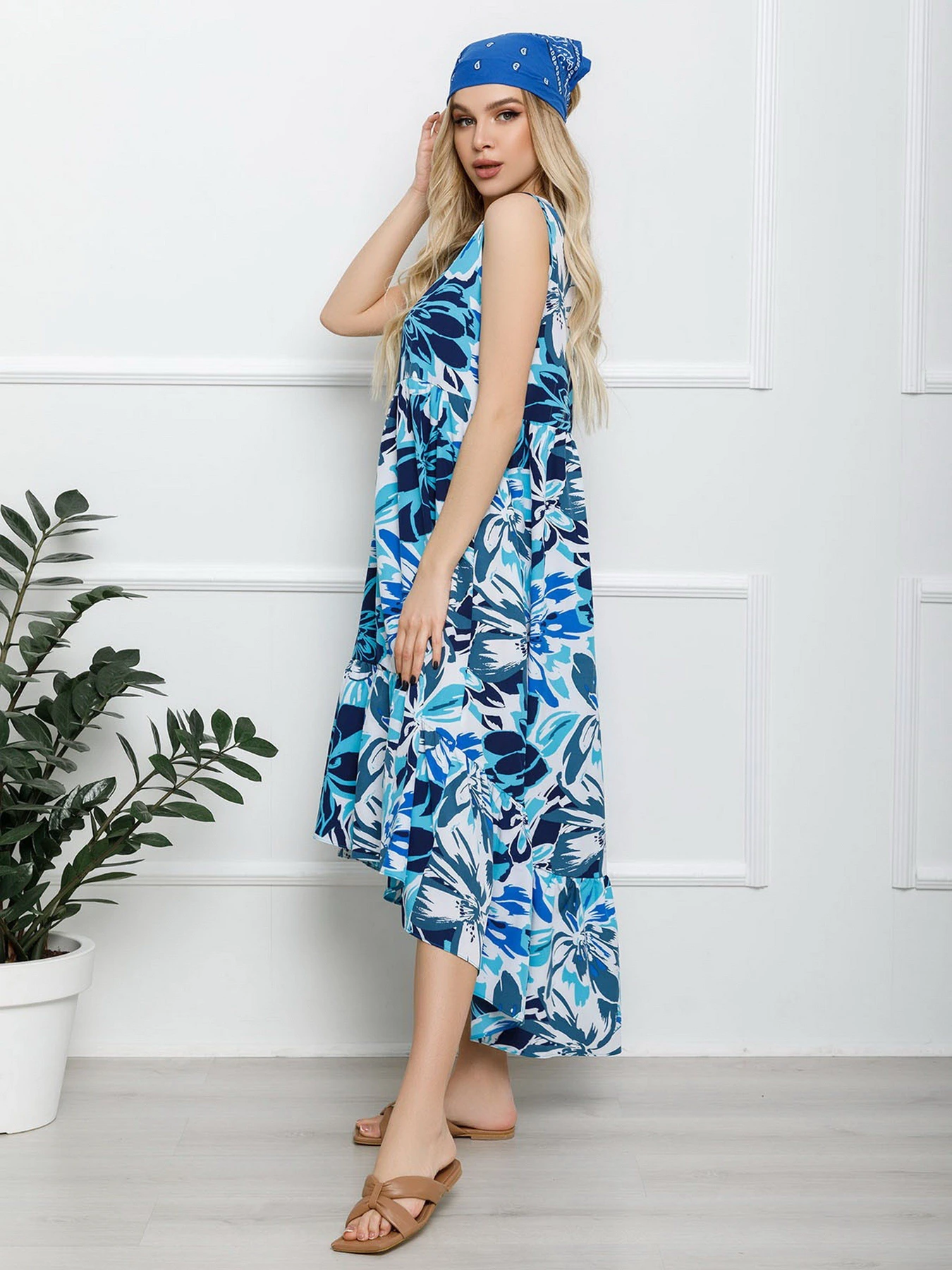 Сукні ISSA Plus модель SA-196_multicolor Сукні ISSA Plus модель SA-196_multicolor Фото