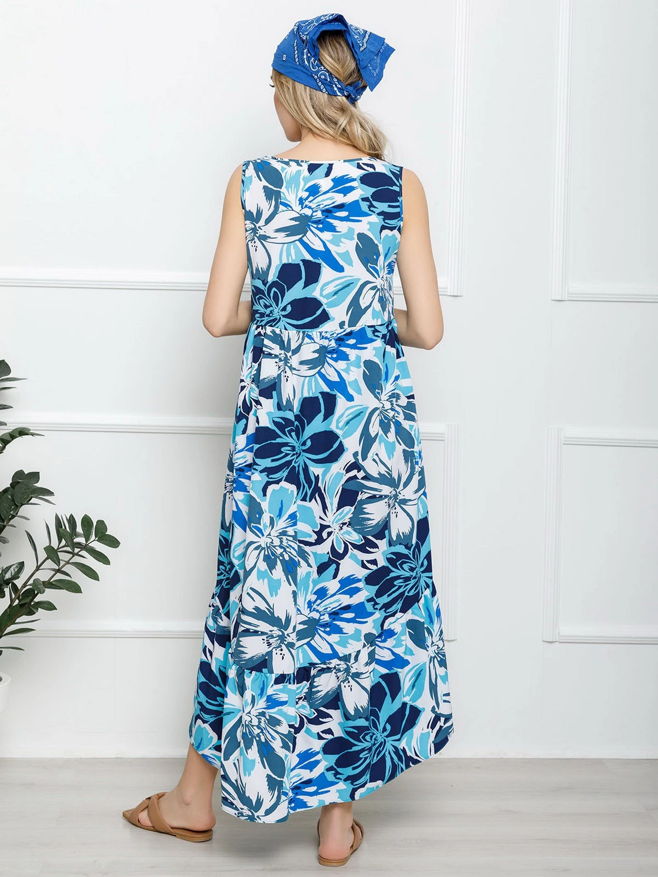 Сукні ISSA Plus модель SA-196_multicolor Сукні ISSA Plus модель SA-196_multicolor Фото
