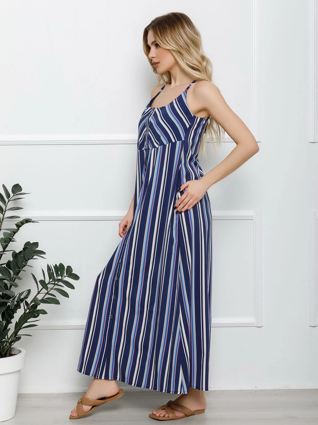 Сукні ISSA Plus модель SA-197_blue Сукні ISSA Plus модель SA-197_blue Фото