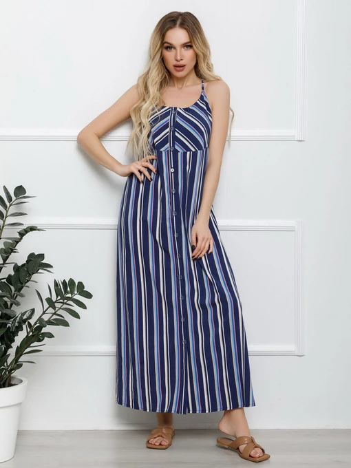 Платья ISSA Plus модель SA-197_blue Фото