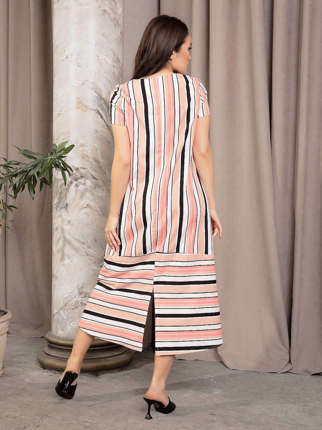 Платья ISSA Plus модель SA-244_multicolor Платья ISSA Plus модель SA-244_multicolor Фото