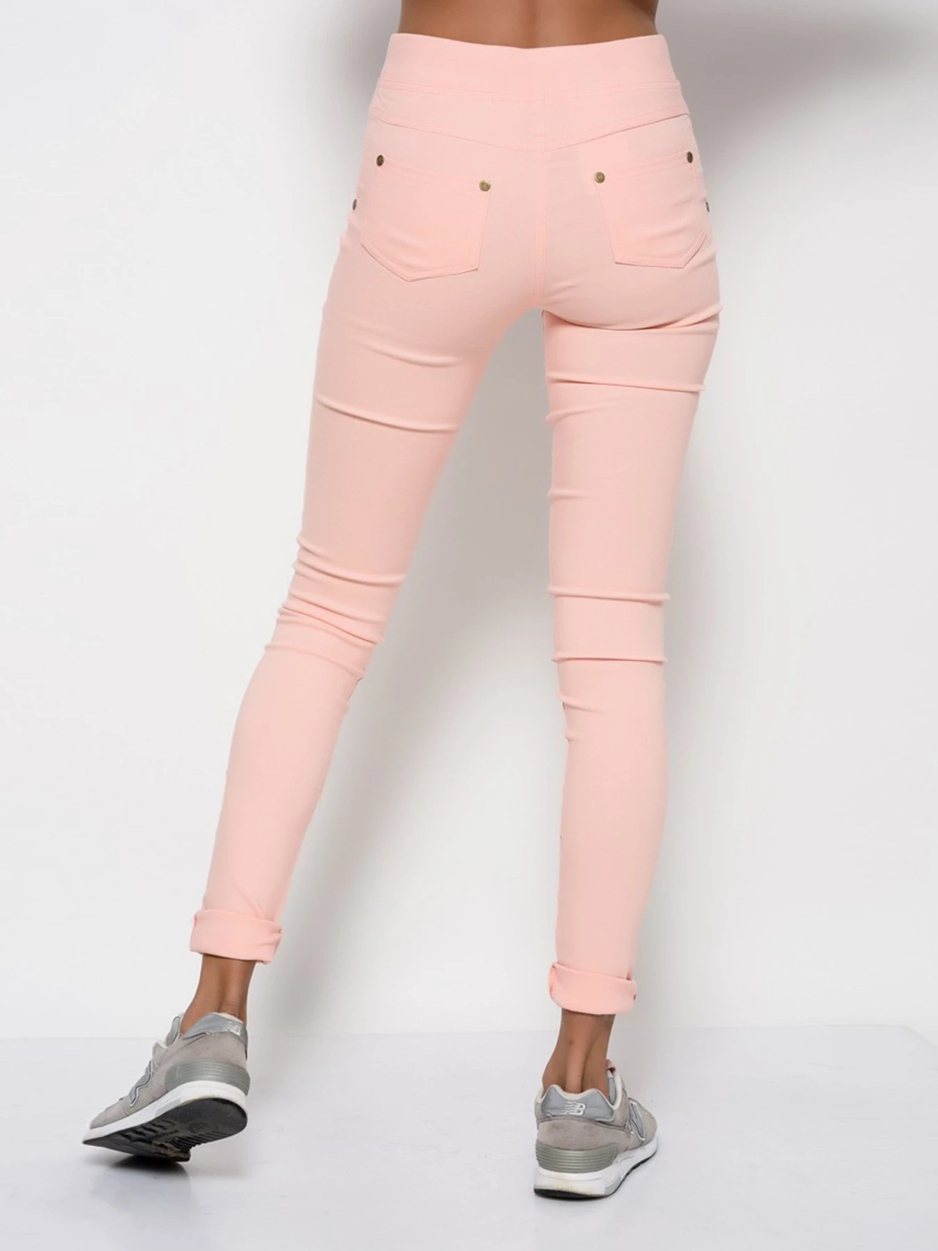 Брюки ISSA Plus модель 012_peach Брюки ISSA Plus модель 012_peach Фото