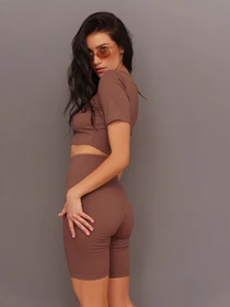 Костюмы ISSA Plus модель 13280_brown Фото