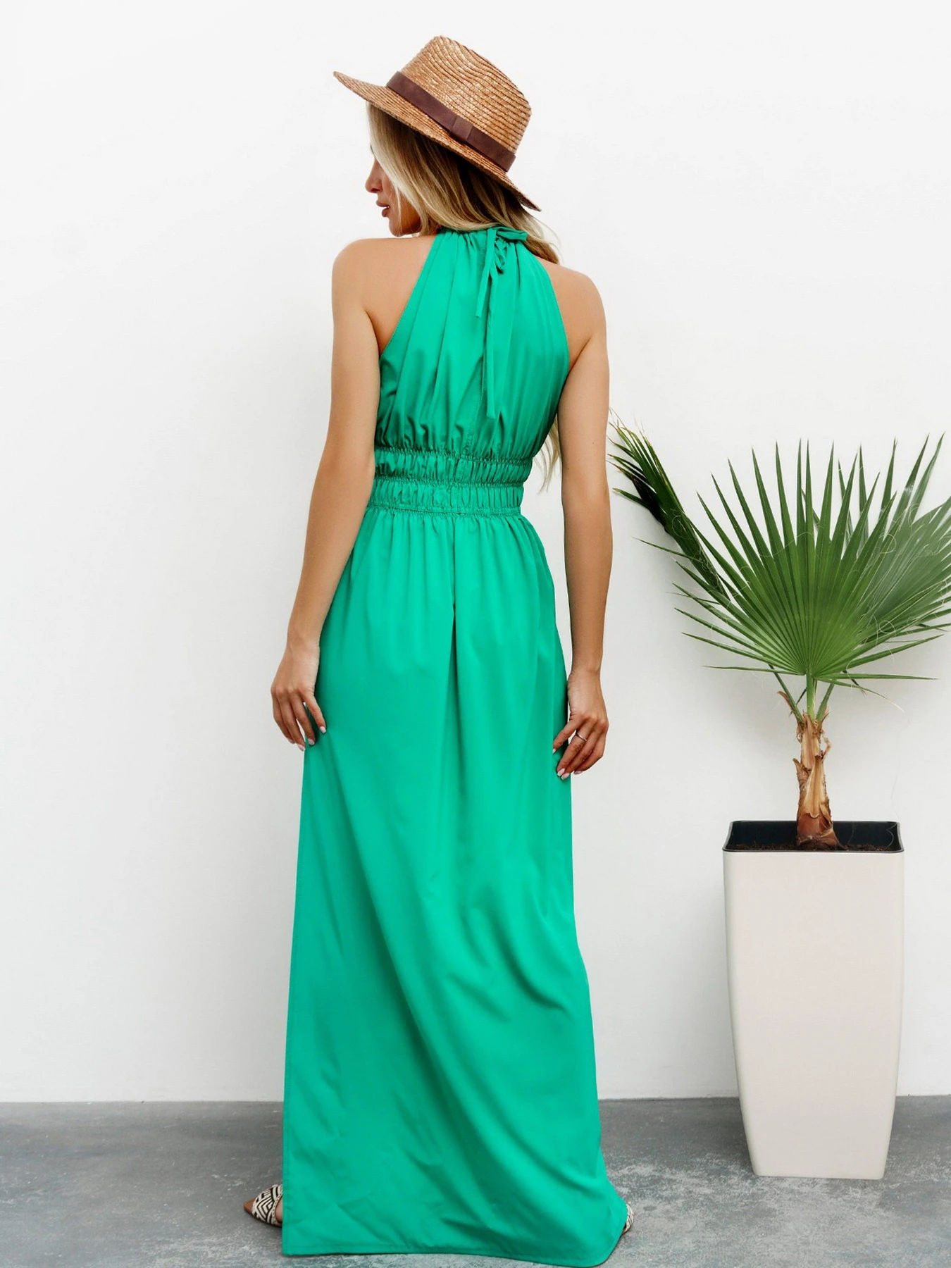 Платья ISSA Plus модель 13411_green Платья ISSA Plus модель 13411_green Фото