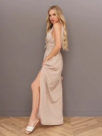 Платья ISSA Plus модель 13413_beige Фото