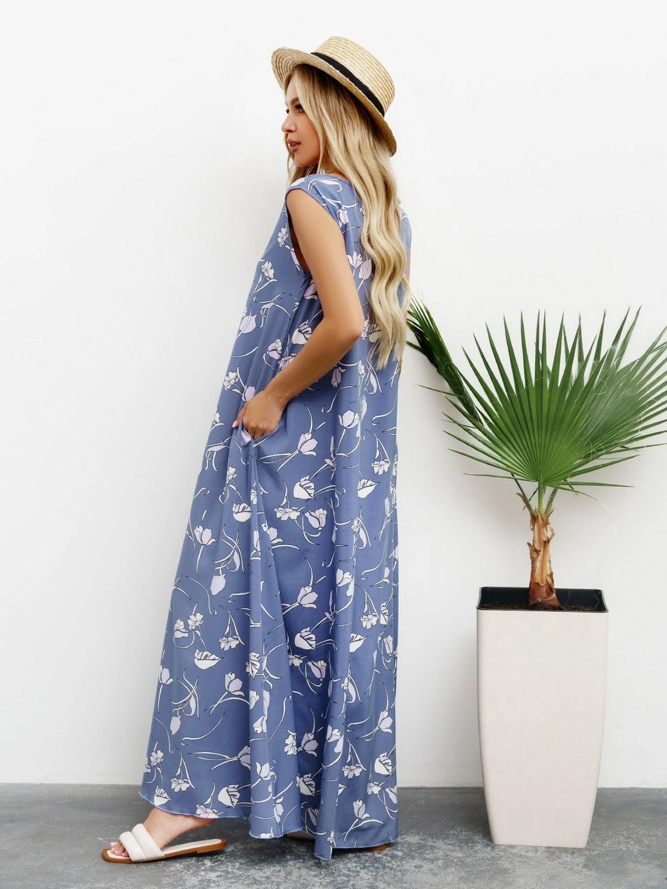 Платья ISSA Plus модель 13416_blue Платья ISSA Plus модель 13416_blue Фото