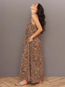 Платья ISSA Plus модель 13418_brown Фото