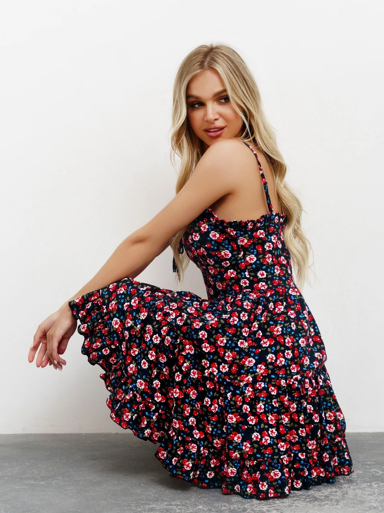 Платья ISSA Plus модель 13423_multicolor Платья ISSA Plus модель 13423_multicolor Фото