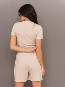 Костюмы ISSA Plus модель 13428_beige Фото