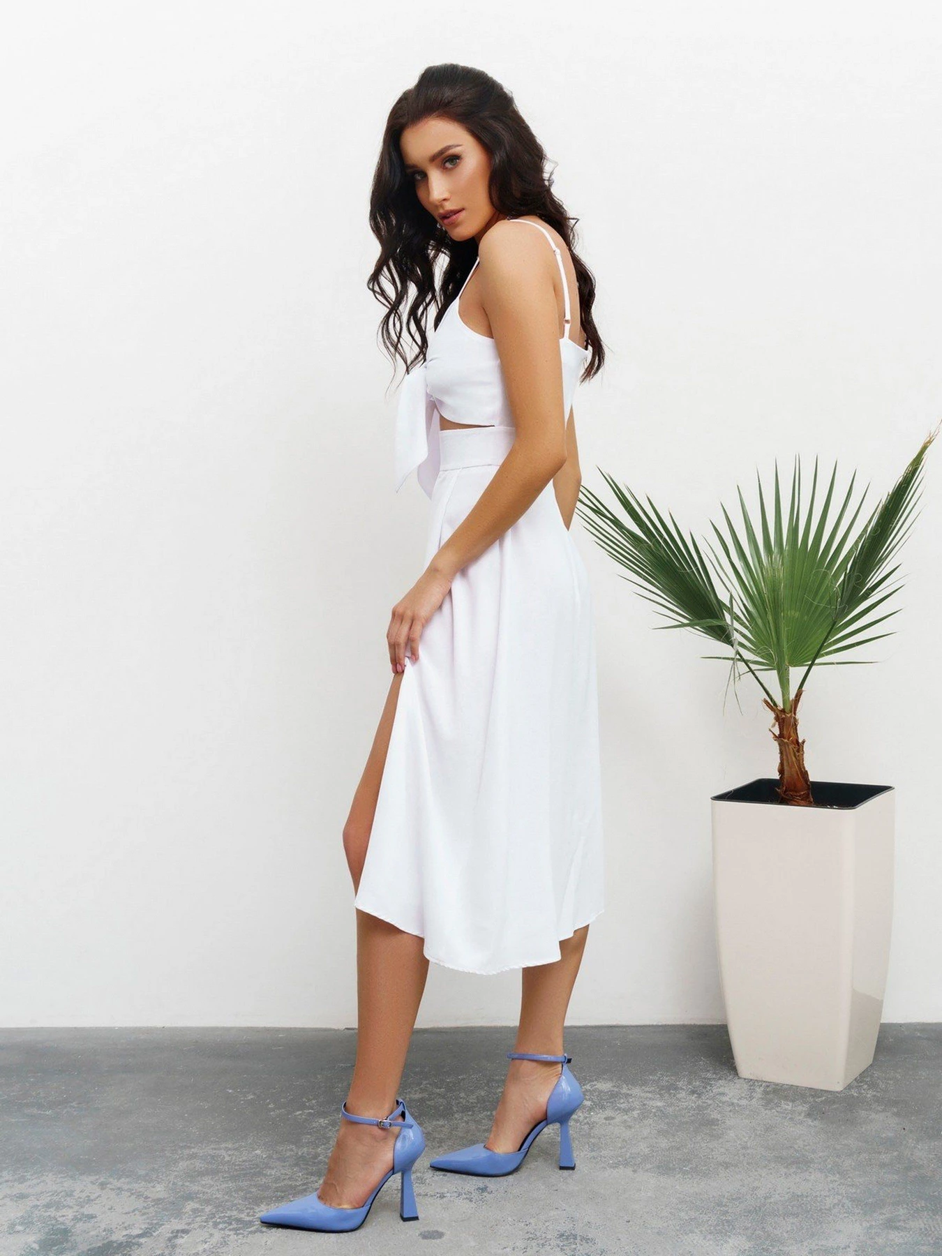 Платья ISSA Plus модель 13433_white Платья ISSA Plus модель 13433_white Фото