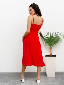 Платья ISSA Plus модель 13433_red Фото