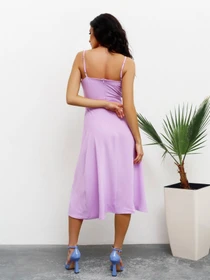 Платья ISSA Plus модель 13433_lilac Фото