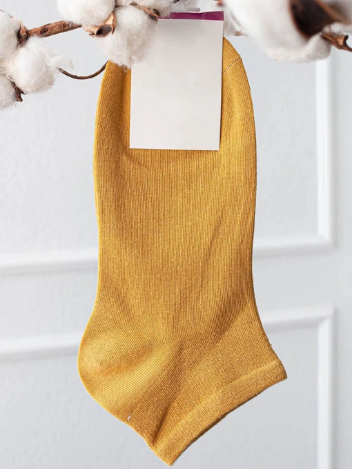 Носки и гольфы ISSA Plus модель NS-40_mustard Фото