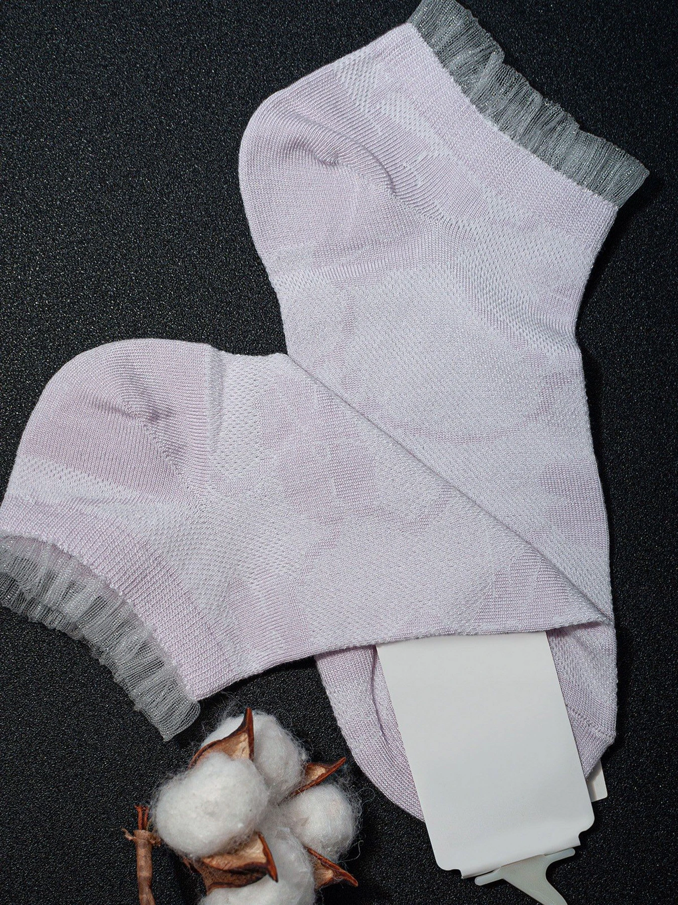 Носки и гольфы ISSA Plus модель NS-53_lilac Фото