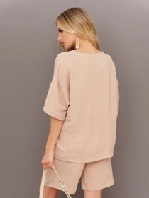 Костюмы ISSA Plus модель 13437_beige Фото